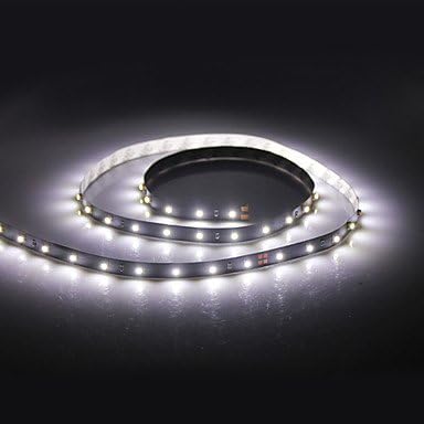 Z®ZDM 100cm 2W 60x3528SMD White Light LED Strip Lamp for Car (DC 12V)