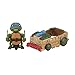 Teenage Mutant Ninja Turtles T-Sprints Lickety Split Leonardo with Shellraiser Basic Figure