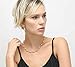 Mytys Choker Necklaces for Women Knot Mesh Crystal 18k Rose Gold Plated Necklace Fashion Jewelry Gift