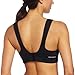 New Balance Women's The Shockingly Unshocking Bra, Black, 36DD