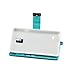 IZENGATE Samsung Galaxy Note 4 Wallet Case - Executive Premium PU Leather Flip Cover Folio with Stand (Turquoise Blue)