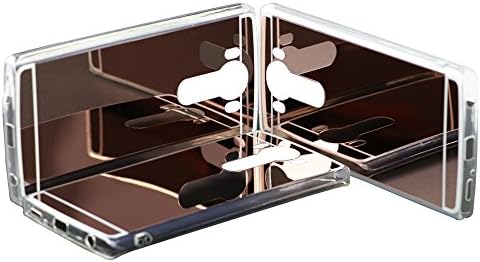 BaLeeLu LG V10 Case Cover Ultrathin Transparent Clear Luxury [Beauty Plating Glisten Reflect Light Mirror] TPU Soft Silicone Cover Protective Bag Back Cover-Rose Gold