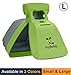 Dog Pooper Scooper with Bag Dispenser and Leash Clip | Large Dog Poop Scoop | Handheld Scooper | Portable Pooper Scooper