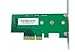 Ableconn PEXM2-SSD PCIe M.2 Adapter - Supports NVMe/AHCI M.2 SSDs (2280, 2260, 2242) - PCIe 4.0/3.0 Compatible