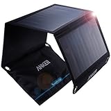 Anker 21W 2-Port USB Solar Charger PowerPort Solar for iPhone 6/6 Plus, iPad Air 2/mini 3, Galaxy S6/S6 Edge and More