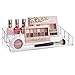 STORi Clear Plastic Multi-Level Makeup Palette Organizer