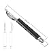 Tonicstar P Shape Peeler , Multi-function Stainless Steel Peeler Fruits Vegetables Peeler Parer Potato Cucumber Kitchen Accessories Peeling Cooking Tool