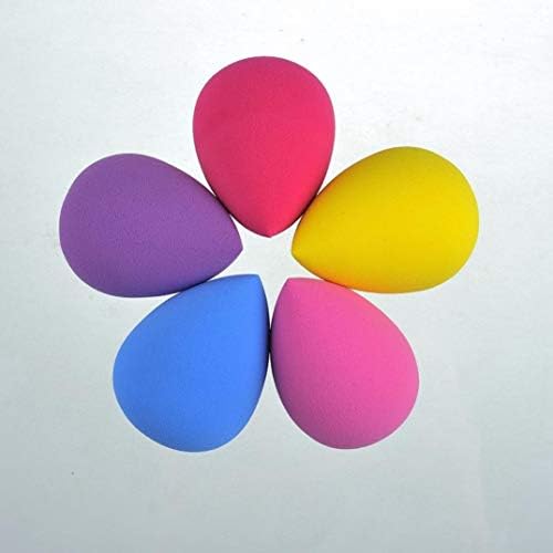 10pcs Pro Beauty Makeup Blender, Foundation Puff Multi Shape Sponges Flawless for Liquid, Creams,Powders (Colorful)