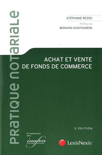Achat et vente de fonds de commerce