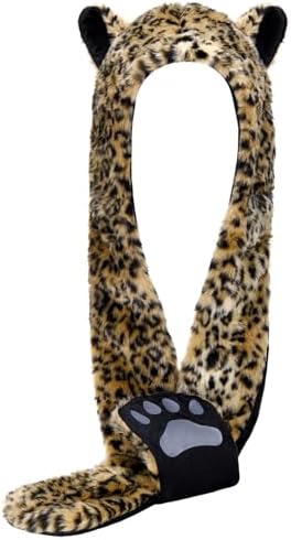 TTYAO REII Furry Cat Hat Beanie Plush Cute Kitty Hat Animal Warm