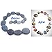 Skullis Black Rocks for Painting Kindness Rocks Crafting Party Pack Bundle River Stones for Painting Crafts – Natural Smooth Surface Rock Painting Arts(5pcs 1-2inch,5pcs 2-3inch,5pcs 3-4inch)