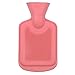 Children's Rubber Hot Water Bottle w/Cute Knit Cover (500ML, Pink/Pink Owl)