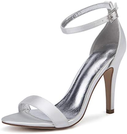 MarHermoso Womens High Heels Ankle Strap Elegant Evening Sandals