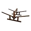 Log-Kayak-Rack-2-Place-Double-Sided-Kayak-and-Canoe-Rack