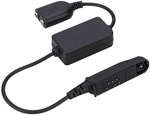 A58 Adapter Conversion Cable Walkie Talkie Audio Converter Cord Line for K Head Plug, for UV-5R, 888S, UV82, UVSRA,UVSRE, UV8D