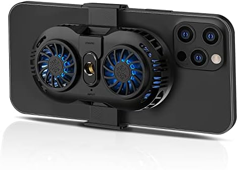 Senbos Phone Cooler Fan Game Pad Holder Radiator with Dual