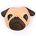 Jumbo Slow Rising Squishies Charms Kawaii Squishies Cream Scented Toys For Kids and Adults (Pug Dog)