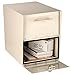 Architectural Mailboxes 6200S-10 Oasis Classic Locking Post Mount Mailbox, Sand