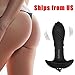 Vibrating Anal Butt Plug Anal Trainer Kit Male Prostate Massagers Anus Play Fetish Stimulation Pleasure Adult Sex Toy Things for Women Men Couples buttplug Fantasy Restraints Bondage