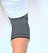 M-Sports D2 Knee Compression Sleeve Sports Support Brace for Exercise, Jogging, Fitness Recovery, Joint Injury and Arthritis Pain Relief to Reduce Swelling (LGray)