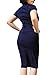 Fantaist Women's 1950s Sweetheart Button Cocktail Party Pinup Vintage Dress