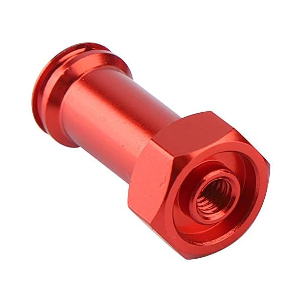 Dilwe RC Auto Sechskantnabe Verlängerungsadapter, 4 Stücke Metall Radnabe Erweiterungsadapter Zubehör für WLtoys A959… – Bild 5