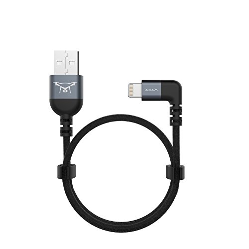 image for A ADAM ELEMENTS Nylon Braided Lightning to Type A USB Cable Perfect Fi