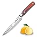 PAUDIN Utility Knife, Sharp Chef Knife 5 Inch Small, High Carbon Stainless Steel Kitchen Knives with ABS Handle, Small Knifes for Home and Restaurant