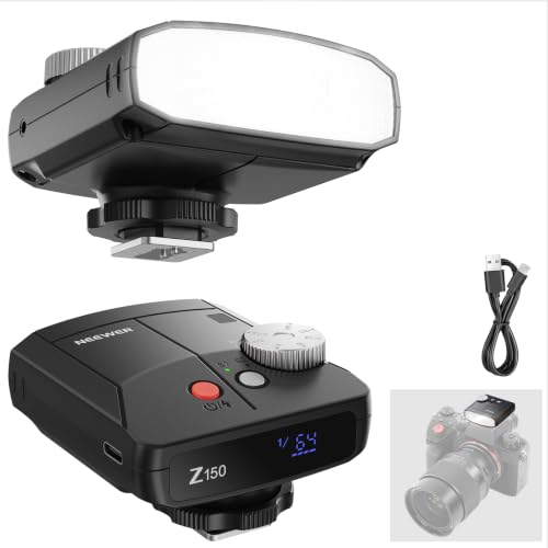 NEEWER Mini Kamera Blitz Licht, 20Ws GN15 1200mAh/640 Voll Leistung, Z150