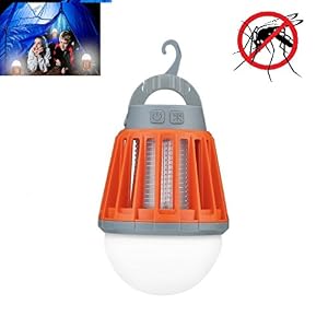 Image of Pestblast 2-in-1 Mosquito Zapper and LED Lamp, Orange