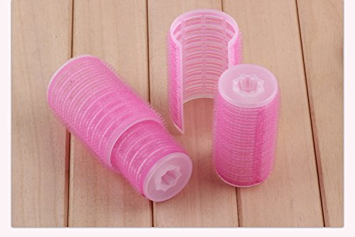 2PCS Double-Layer Bangs Hair Curlers Roller Hair Styling Tools, Pink