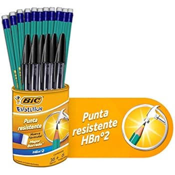 colores bic evolution 36 piezas precio