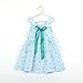 Gotd Baby Girls Sleeveless Sundress Flower Dandelion One Piece Bowknot Tutu Dress (2-3Y, Blue )