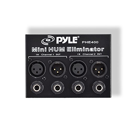 Compact Mini Hum Eliminator Box 2 Channel Passive Ground Loop