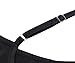 Women's Sexy Satin Silk Chemises Slip Dress Sleepwear, Black,L
