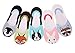 Color City Womens Novelty Cute Funny Ankle Socks - Cartoon Animal No Show Low Cut Socks