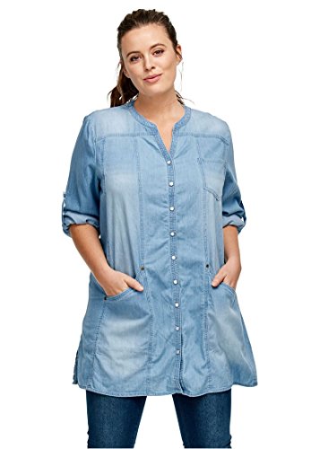 AvaCostume Women’s Long Sleeve Double Pocket Slim-fit Jean Denim Shirt www.denim.fit 2 AvaCostume Women’s Long Sleeve Double Pocket Slim-fit Jean Denim Shirt www.denim.fit 2