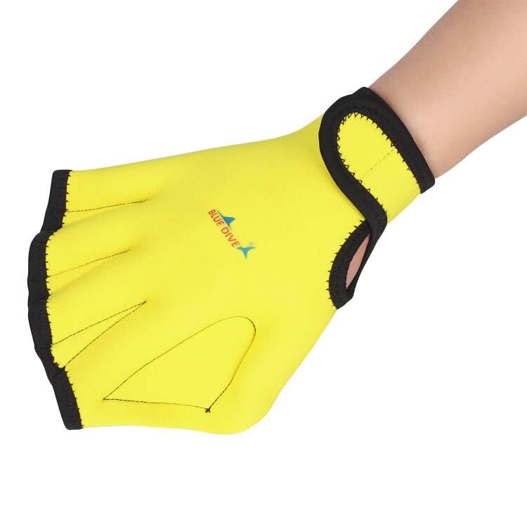 Aquatic Gloves Webbed Swimming Gloves Hand Paddles Neoprene Diving Gloves With Wrist Strap For Aqua Fitness Water Resistance Training Sports Surfing Adults Women Men Children