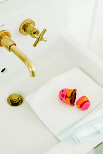 Mold Free Easy Clean Bath Squirters - 2pc Robin and Swan Floatie - Thumbnail 3
