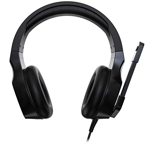 Acer Nitro Gaming Headset (Adjustable Headband, Omnidirectional Microphone, 100 dB Sensitivity) Black/Red