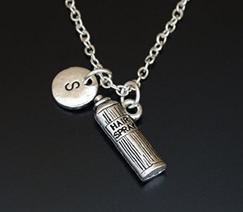 Amazon Com Hairstylist Necklace Hairspray Charm Hairspray