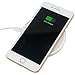 Stress Free Key Wireless Charger QI Fast Bluetooth Pad Apple iPhone X and 8/8 Plus, Samsung Galaxy S8/8+/8 Active/S7/S7 Edge, Note 8 - USB Charging for Home and Car Thin, Lightweight, Stylish