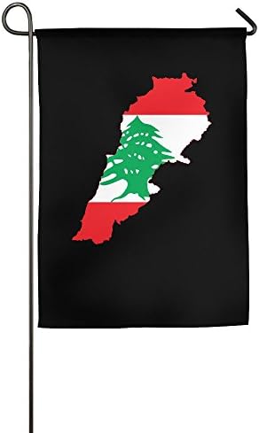JQKQQKJZL Flag Of Lebanon Family Garden House Home Demonstration Decorative Flag 1827inch