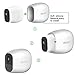 Silicone Skins Cover Protective Skin for Arlo Pro, Arlo Pro 2 Smart Security Wire-Free Cameras (3 Pack, White)