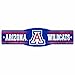 NCAA Arizona Wildcats 4.5-by-17 Sign