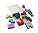 Brainwright GeoBrix, Solve Build Create Puzzle 13 Colorful Shapes, 5