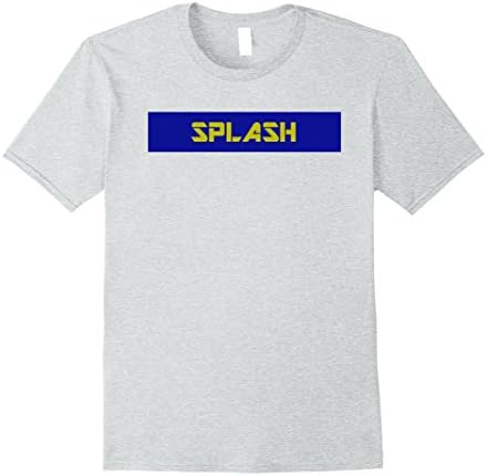 Mens Splash Supreme Fit Tee Small Heather Grey