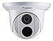 GeoVision GV-EBD4700 4MP H.265 Low Lux WDR Pro IR Eyeball IP Dome Megapixel Surveillance Camera, White
