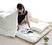 EMOOR 3-Piece Japanese Futon Set Classe, 100% Cotton Fabric, 02.Twin-Long Size. Made in Japan
