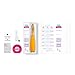 FOREO Issa Mini 2 Rechargeable Kids Electric Regular Toothbrush for Complete Oral Care, Mango Tango